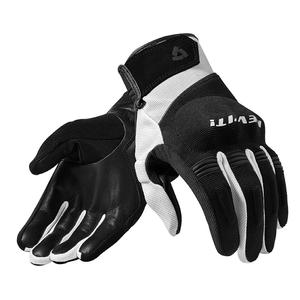 Revit Mosca črno-bele motoristične rokavice - razprodaja