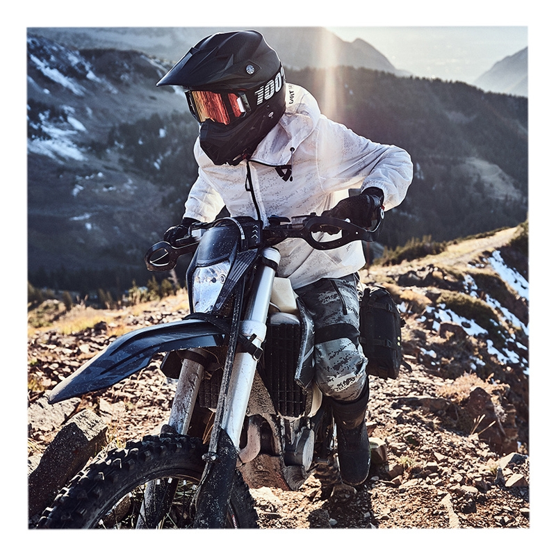 Revit Rain Smock Barrier Motoristična jakna za dež White