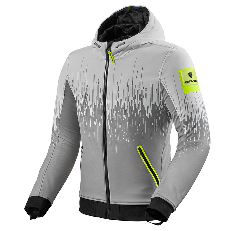 Motoristična jakna Revit Quantum 2 WB grey-fluo yellow razprodaja
