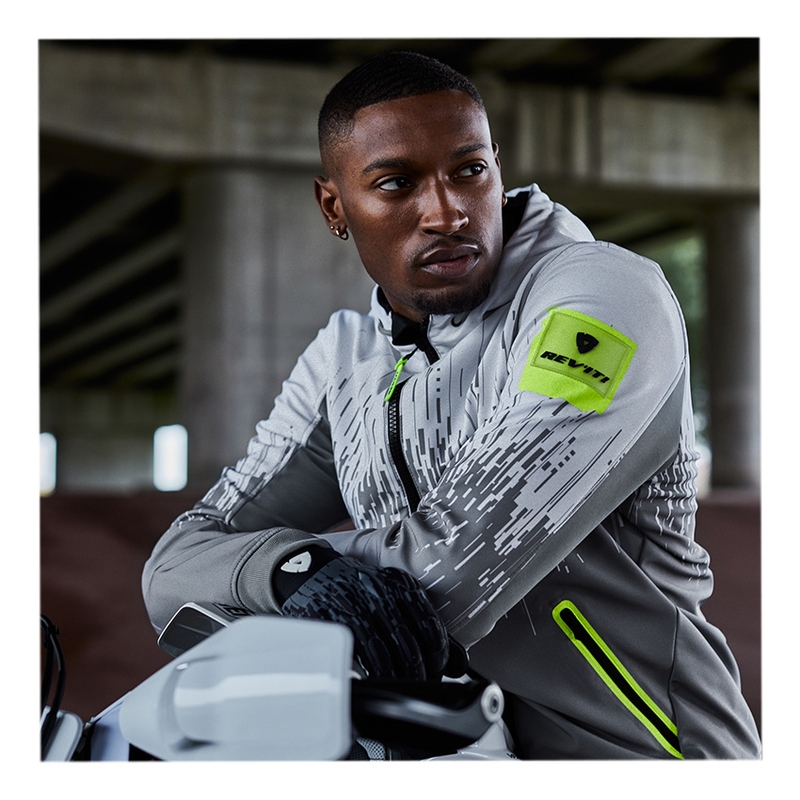 Motoristična jakna Revit Quantum 2 WB grey-fluo yellow razprodaja