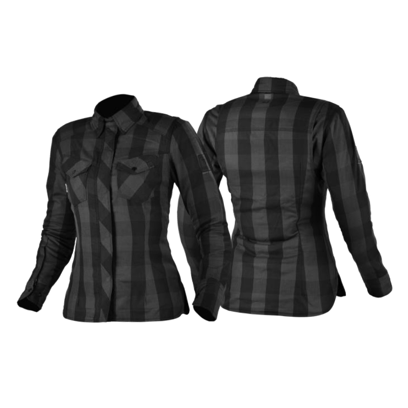 Shima Renegade Grey-Black Motoristična majica za ženske razprodaja