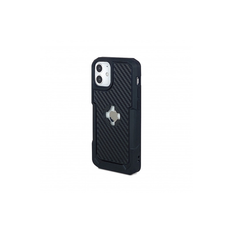 Ovitek za telefon z držalom CUBE X-Guard za Apple iPhone 12 Mini črn razprodaja
