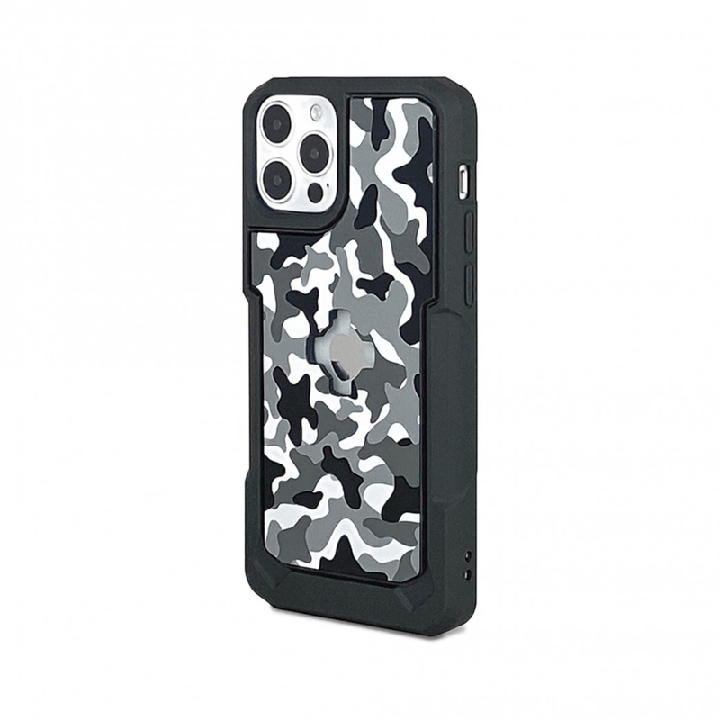 Ovitek za telefon z držalom CUBE X-Guard za Apple iPhone 12/12 Pro camo razprodaja