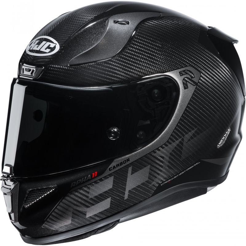 HJC RPHA 11 Carbon Bleer MC5 integralna motoristična čelada črna