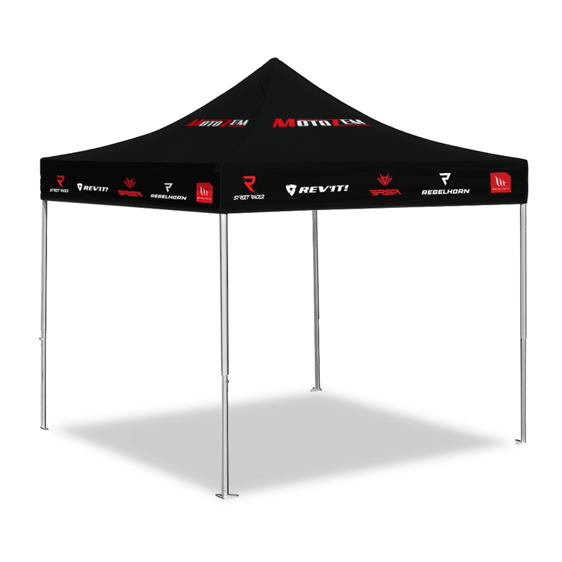 MotoZem Tekmovalni šotor blagovne znamke