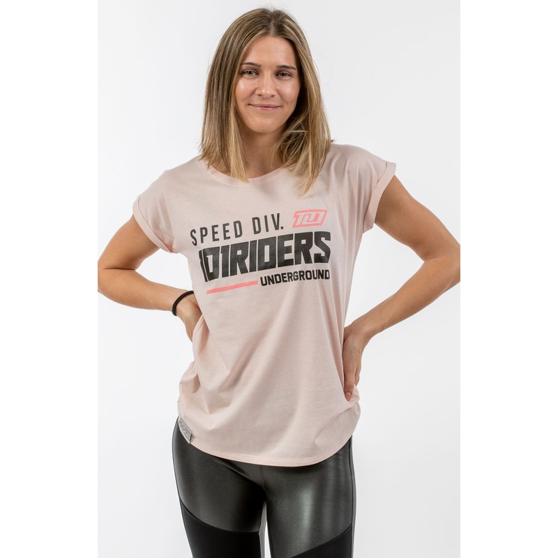 Ženska majica 101 Riders Road Loose Pink