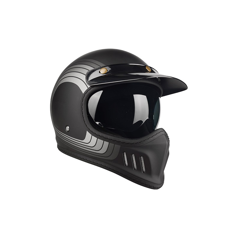 Motoristična čelada Lazer Cross TT Line black-grey razprodaja