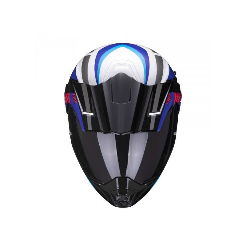 Eduro čelada Scorpion ADX-1 Lontano modro-bela