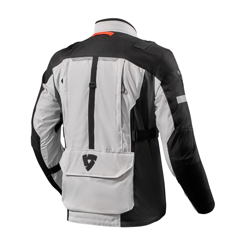 Motoristična jakna Revit Sand 4 H2O silver-black razprodaja