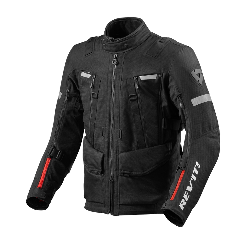 Motoristična jakna Revit Sand 4 H2O black razprodaja