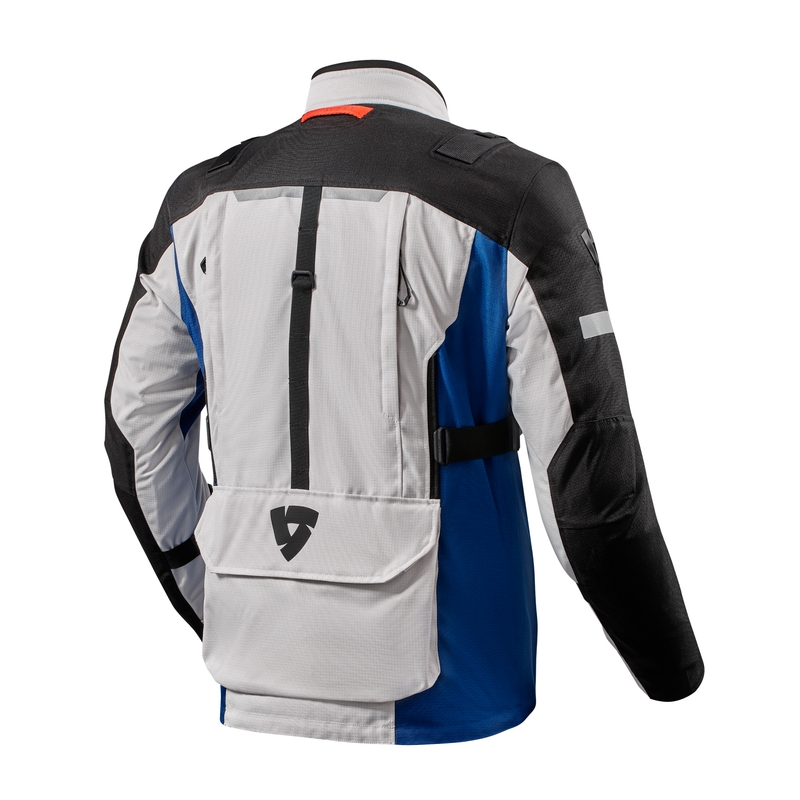 Motoristična jakna Revit Sand 4 H2O silver-blue razprodaja