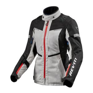 Revit Sand 4 H2O motoristična jakna za ženske Silver and Black výprodej
