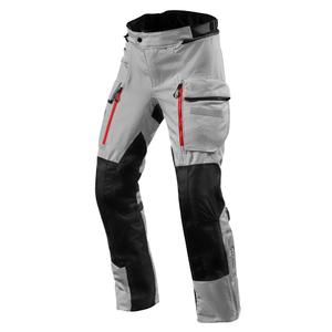 Revit Sand 4 H2O motoristične hlače srebrno-črne
