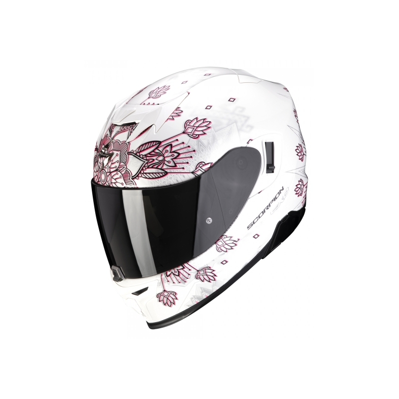 Integralna čelada Scorpion EXO-520 AIR Tina pearl white-silver