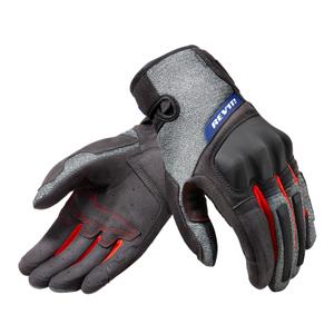 Ženske rokavice Revit Volcano Motorcycle Gloves Black and Grey výprodej