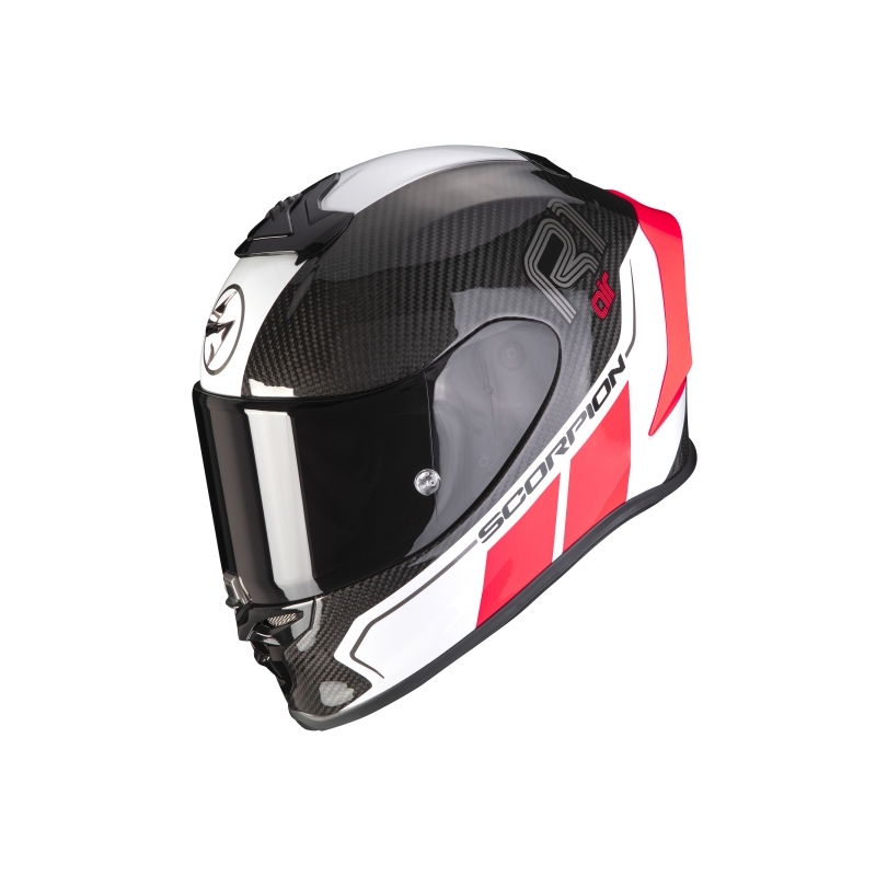 Integralna čelada Scorpion EXO-R1 Carbon Air Corpus II black-fluo red