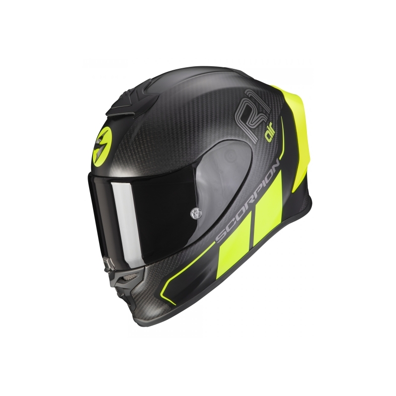 Integralna čelada Scorpion EXO-R1 Carbon Air Corpus II black-fluo yellow