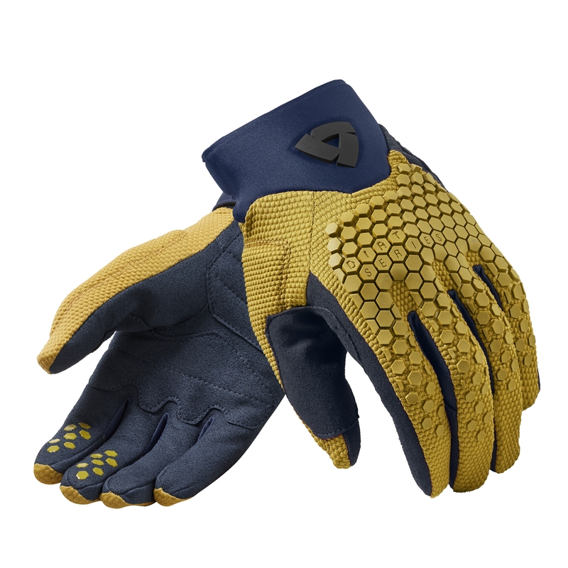 Moto rokavice Revit Massif oker rumene