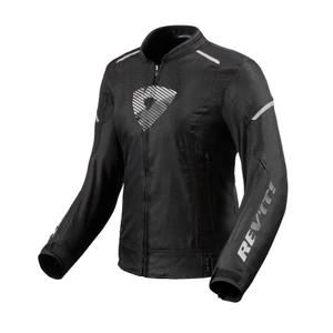 Revit Sprint H2O Black and White Motorcycle Jacket za ženske razprodaja