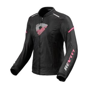 Revit Sprint H2O Black and Pink motoristična jakna za ženske razprodaja
