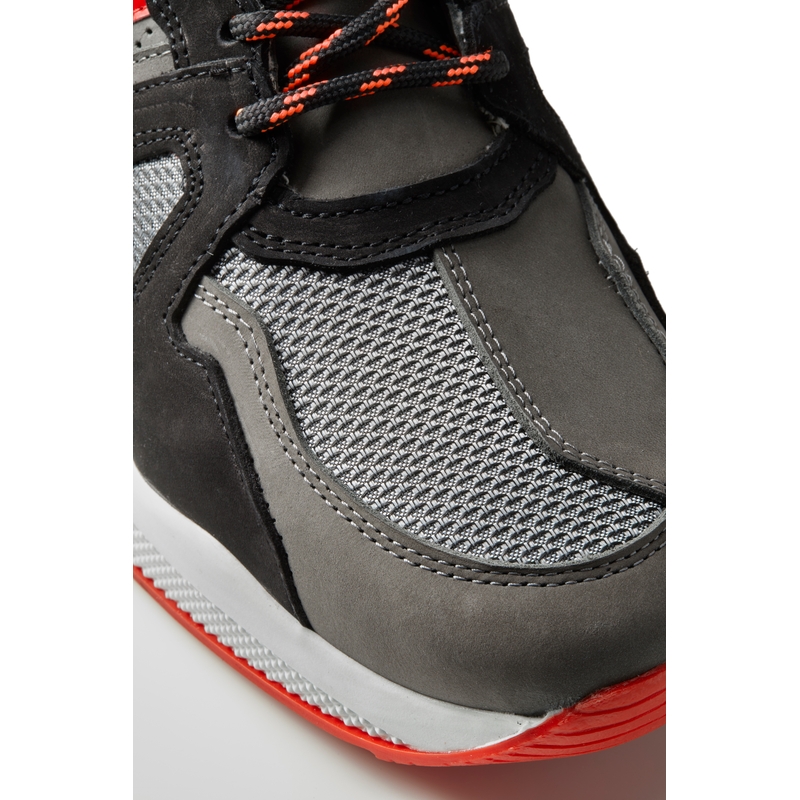 Revit Astro črno-sivo-fluo rdeči motoristični škornji razprodaja