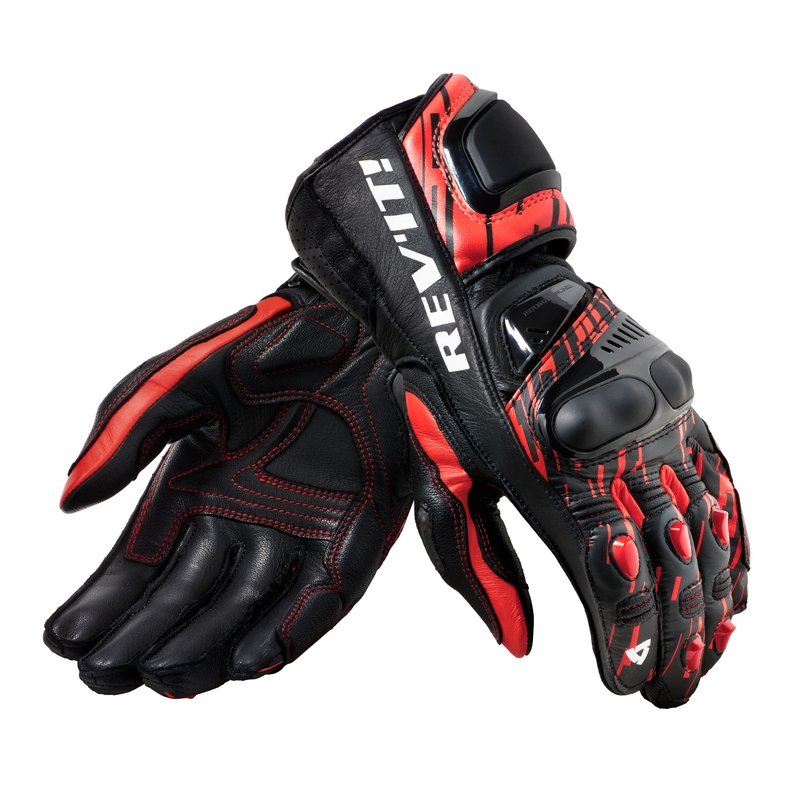 Motoristične rokavice Revit Quantum 2 black-fluo red razprodaja