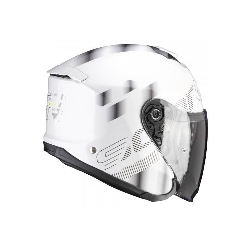 Odprta čelada Scorpion EXO-S1 Gravity pearl white-silver razprodaja