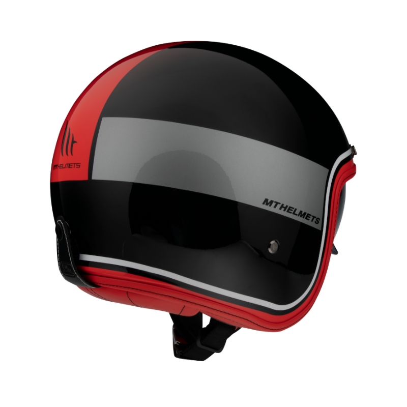 Odprta čelada MT LeMans 2 SV Tant Black-Red-Grey razprodaja
