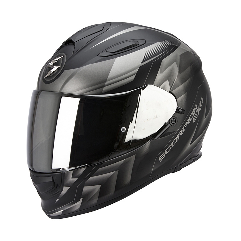 Moto integralna čelada Scorpion EXO-510 Air Scale black-silver razprodaja