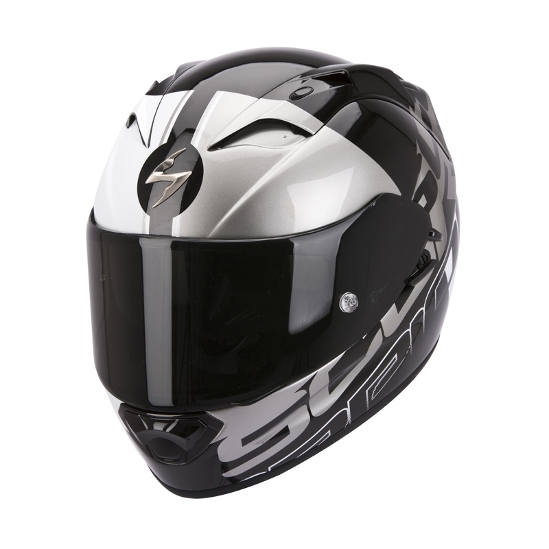 Integralna moto čelada Scorpion EXO-1200 Quarterback black-silver