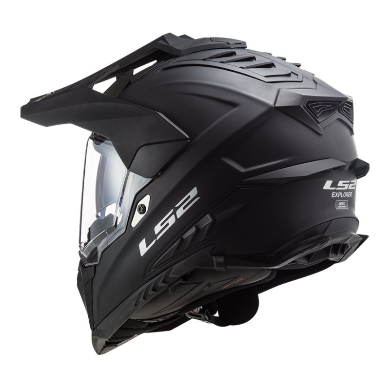Enduro čelada LS2 MX701 Explorer Solid Black