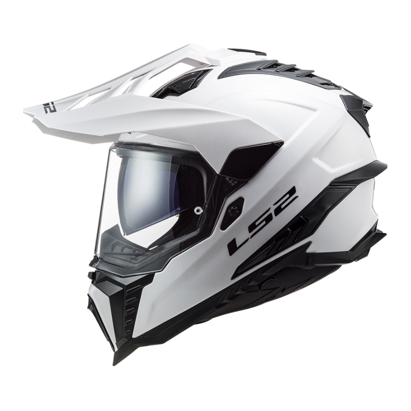 Enduro čelada LS2 MX701 Explorer Solid White