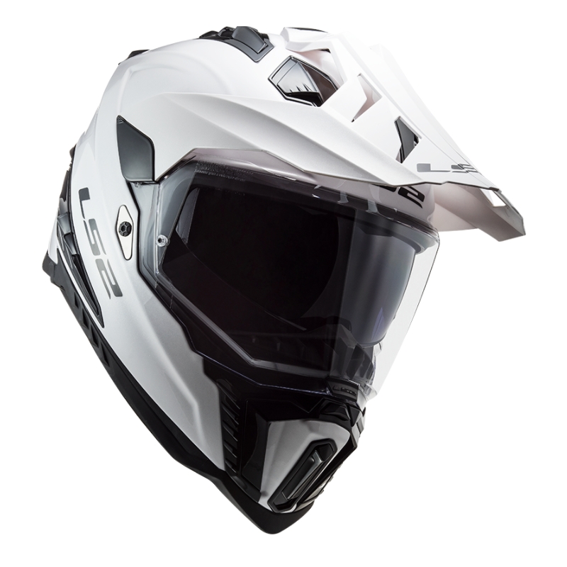 Enduro čelada LS2 MX701 Explorer Solid White