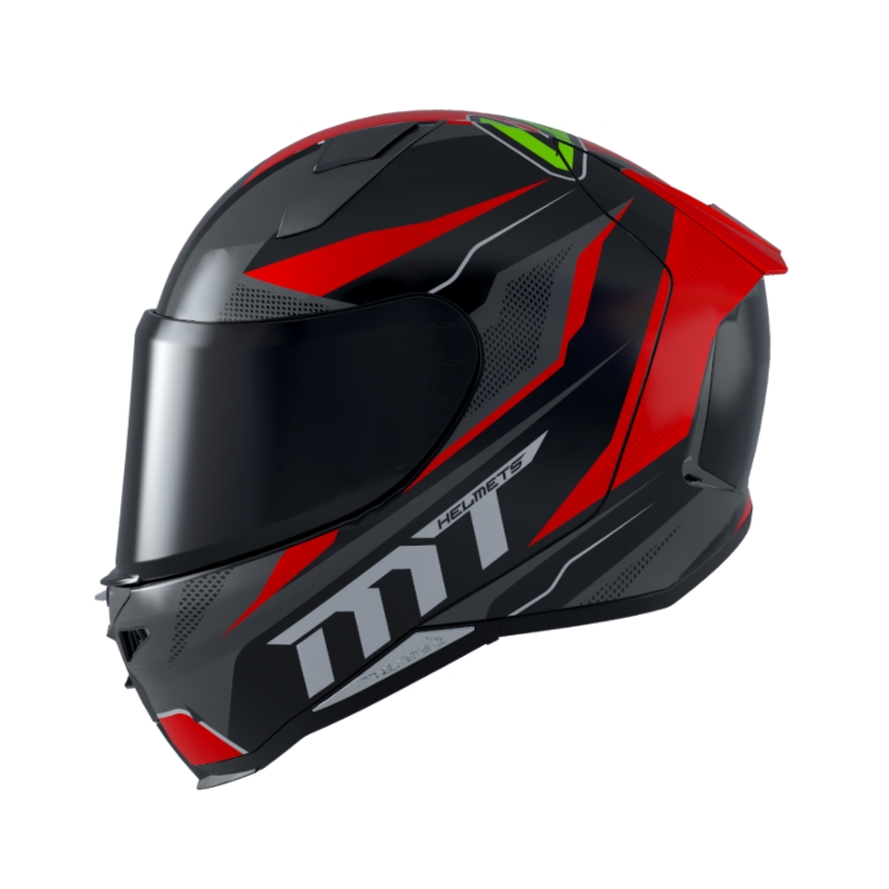 MT Revenge 2 Foundation black-grey-red integralna motoristična čelada razprodaja