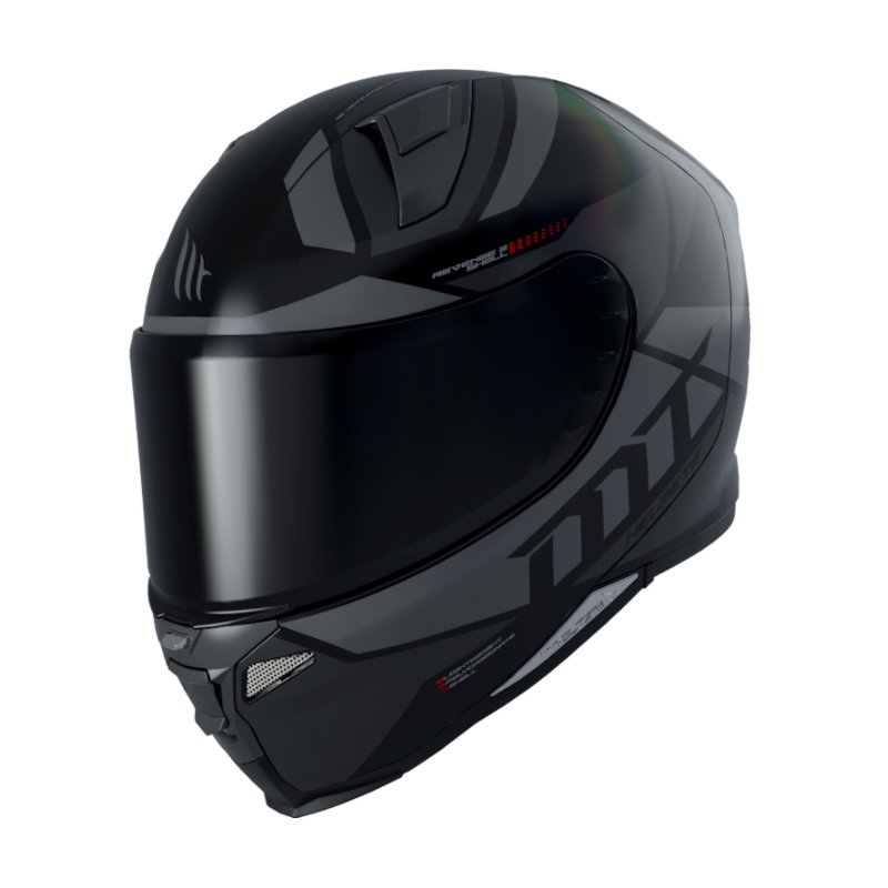MT Revenge 2 Scalpel Black-Grey Integral Motoristična čelada razprodaja
