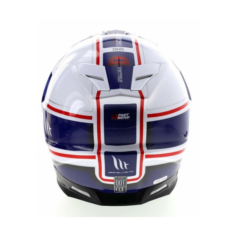 Enduro čelada MT Synchrony Duosport SV Tourer belo-modro-rdeča - razred II