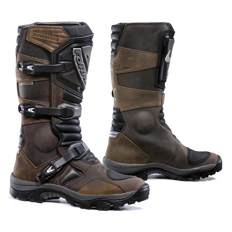 Moto čevlji Forma Adventure DRY brown