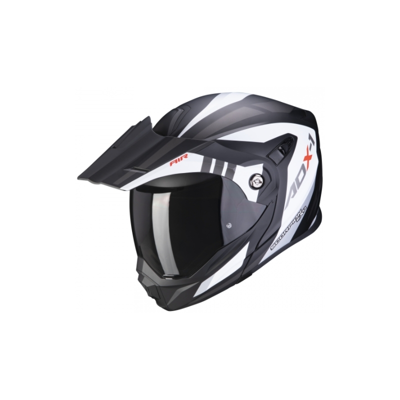 Obračalna enduro čelada Scorpion ADX-1 Lontano belo-črna