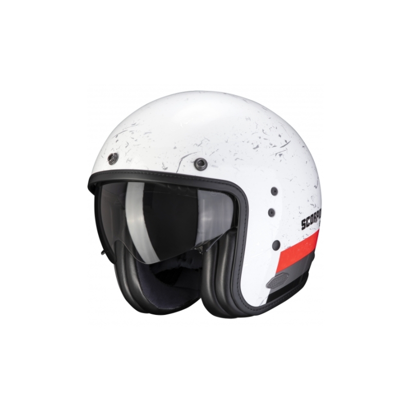 Odprta čelada Scorpion Belfast Shift white