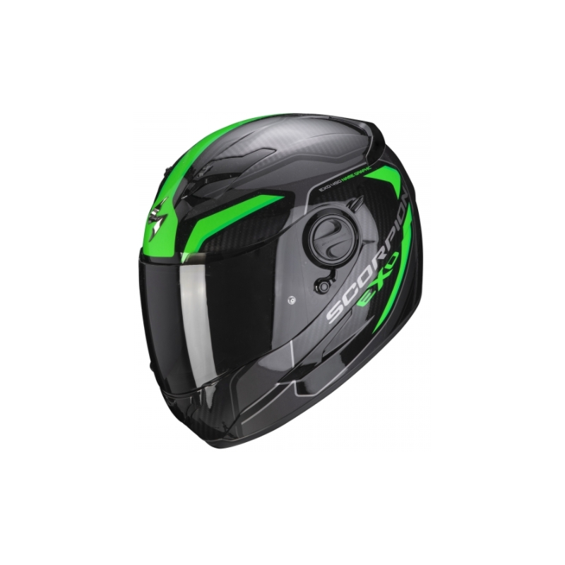 Integralna čelada Scorpion EXO-490 Supernova črno-zelena