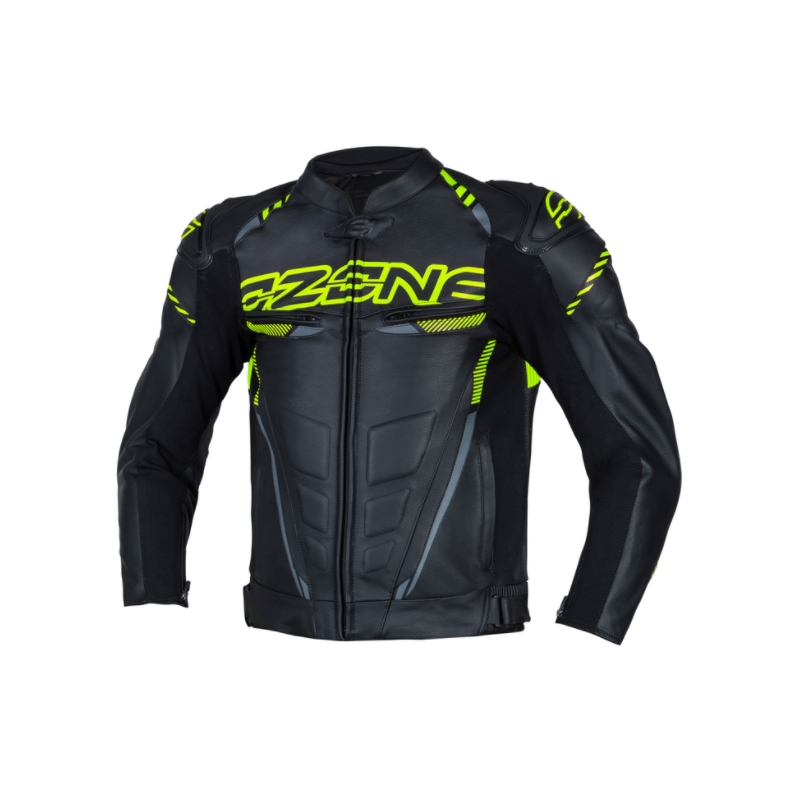 Motoristična jakna Ozone RS600 black-fluo yellow