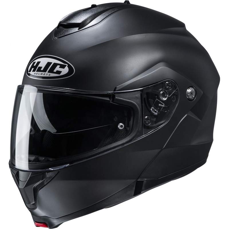 Motoristična čelada HJC C91 black mat flip-up