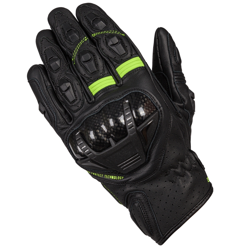Motoristične rokavice Ozone RS-600 SH black-fluo rumena razprodaja