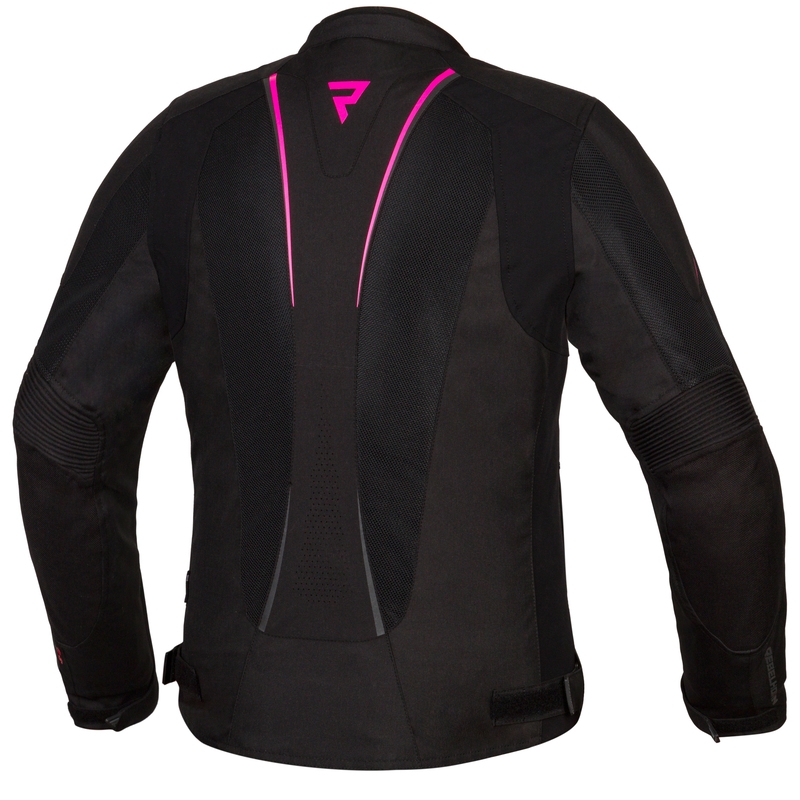 Rebelhorn Hiflow IV Black-Fluo Pink motoristična jakna za ženske razprodaja