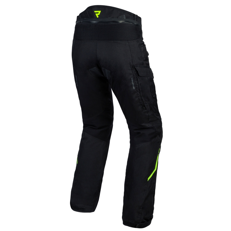 Moto hlače Rebelhorn Cubby IV black-grey-fluo yellow prodaji razprodaja