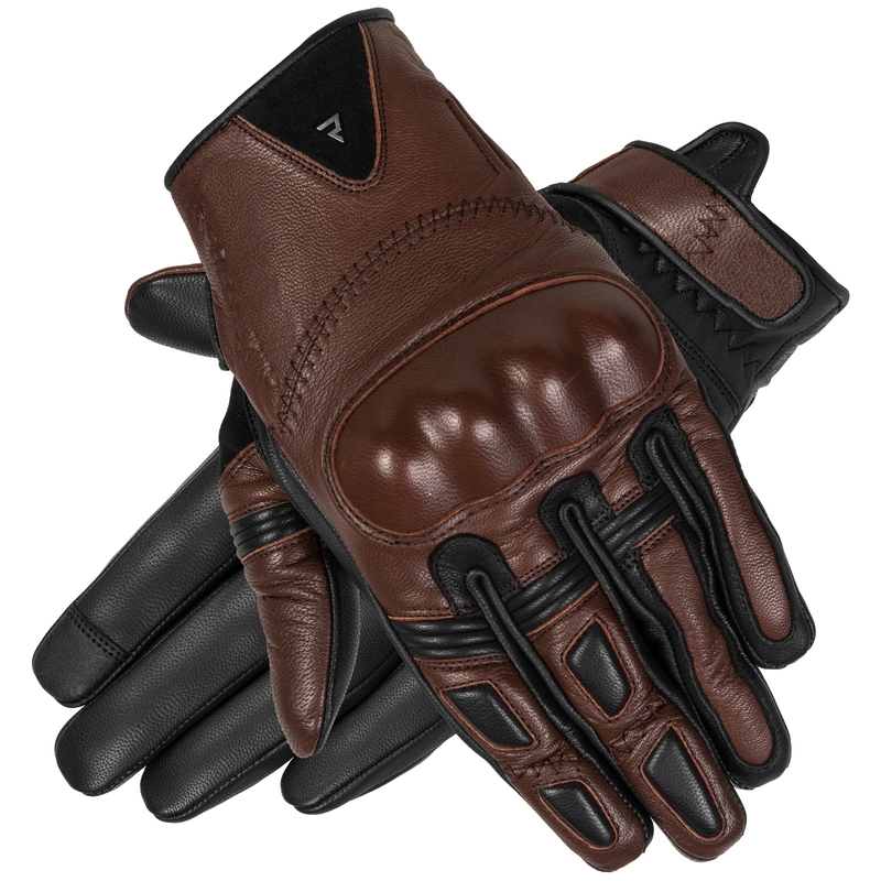 Motoristične rokavice Rebelhorn Thug II dark brown razprodaja
