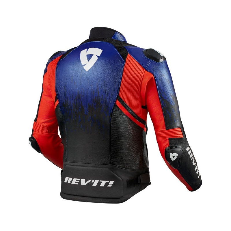 Revit Quantum 2 modro-fluo rdeča motoristična jakna naprodaj razprodaja