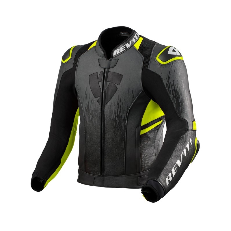 Motoristična jakna Revit Quantum 2 grey-fluo yellow razprodaja