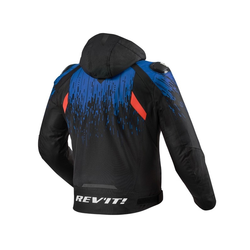 Motoristična jakna Revit Quantum 2 H2O black-blue razprodaja