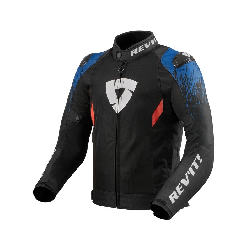 Revit Quantum 2 Air Black-Blue motoristična jakna razprodaja